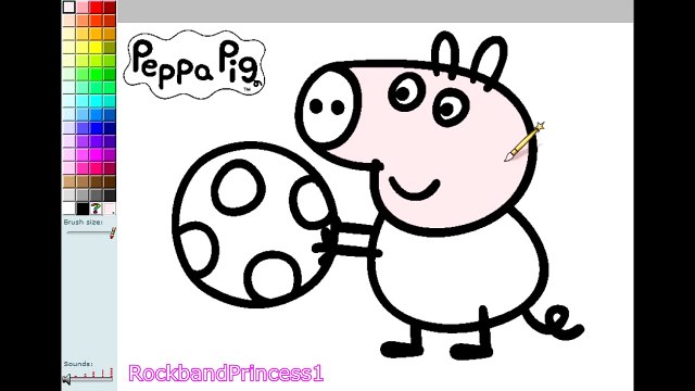 Peppa Pig Paint And Colour Games Online - Peppa Pig Painting Games - Peppa Pig Colouring Games