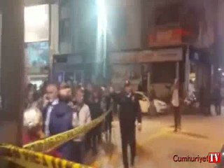 Soyguncu banka çalışanlarını rehin alındı