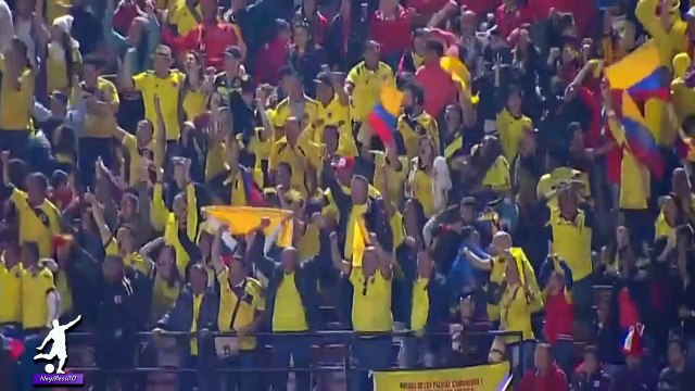 James Rodrigues GOL - Chile 1 x 1 Colombia Eminatória Copa 2018 HD