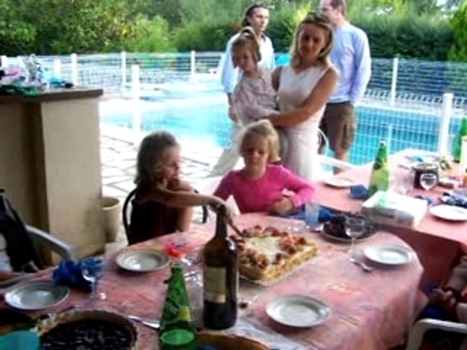 Anniversaire Chiara septembre 2005