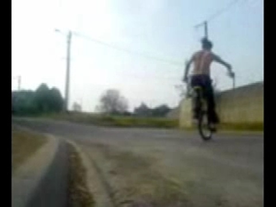 Saut de trotoire