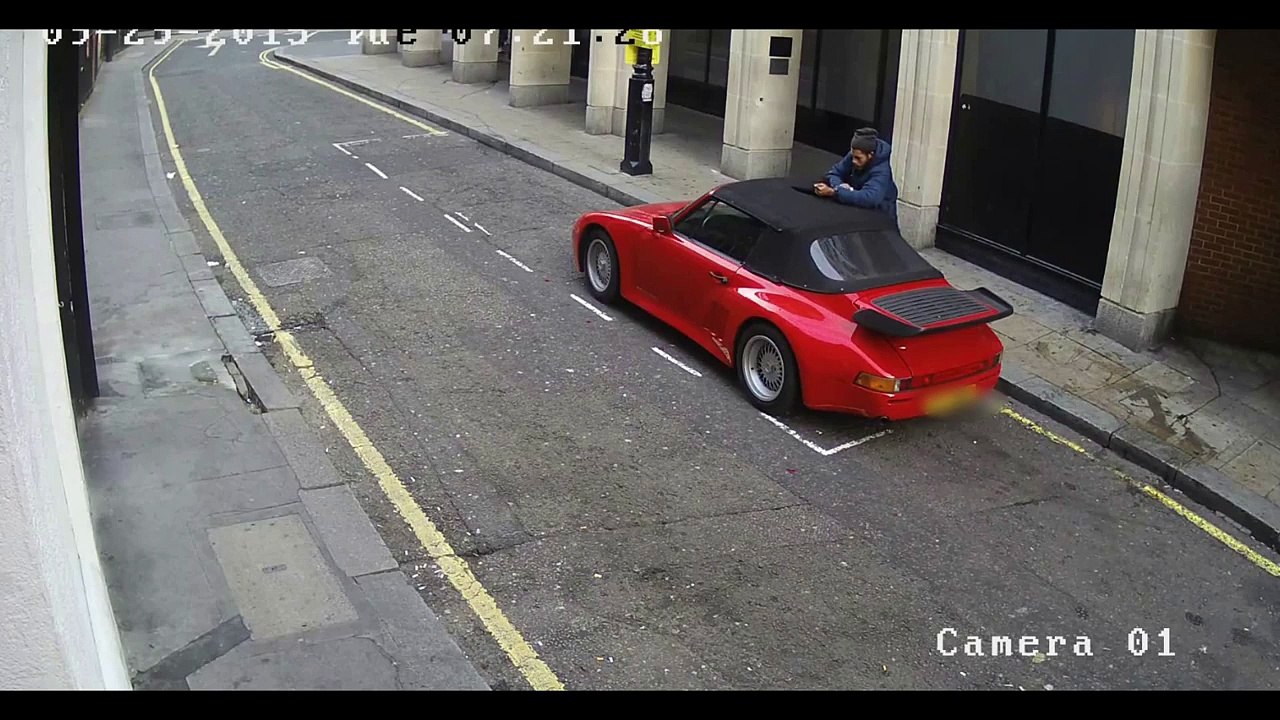 this guy who likes to damage Porsche cars.