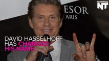 David Hasselhoff Has Changed His Name...To David Hoff