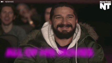 Shia Labeouf Watches All Of His Movies For Over Fifty Hours Straight