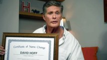 David Hasselhoff Says He Just Changed His Name To 'David Hoff'