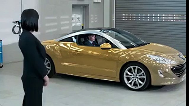 Amazing car changing color depending on the status of the driver