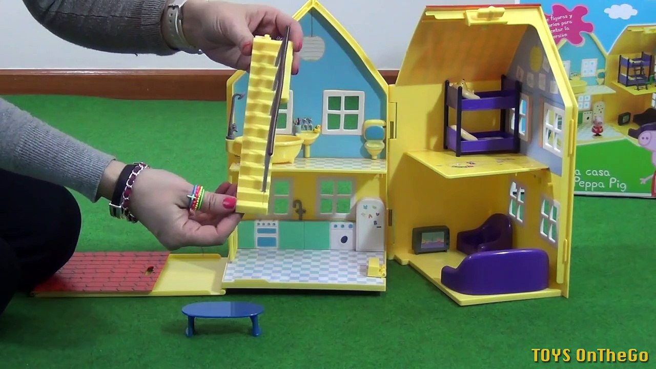 Child Peppa Pig House Deluxe Peppa Pig Playhouse Bandai - Juguetes de Peppa Pig House