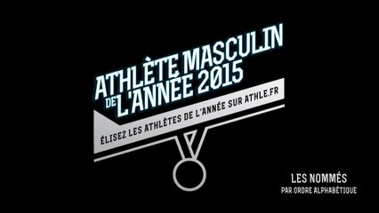 Athlète masculin de l'année 2015 : Les nominés