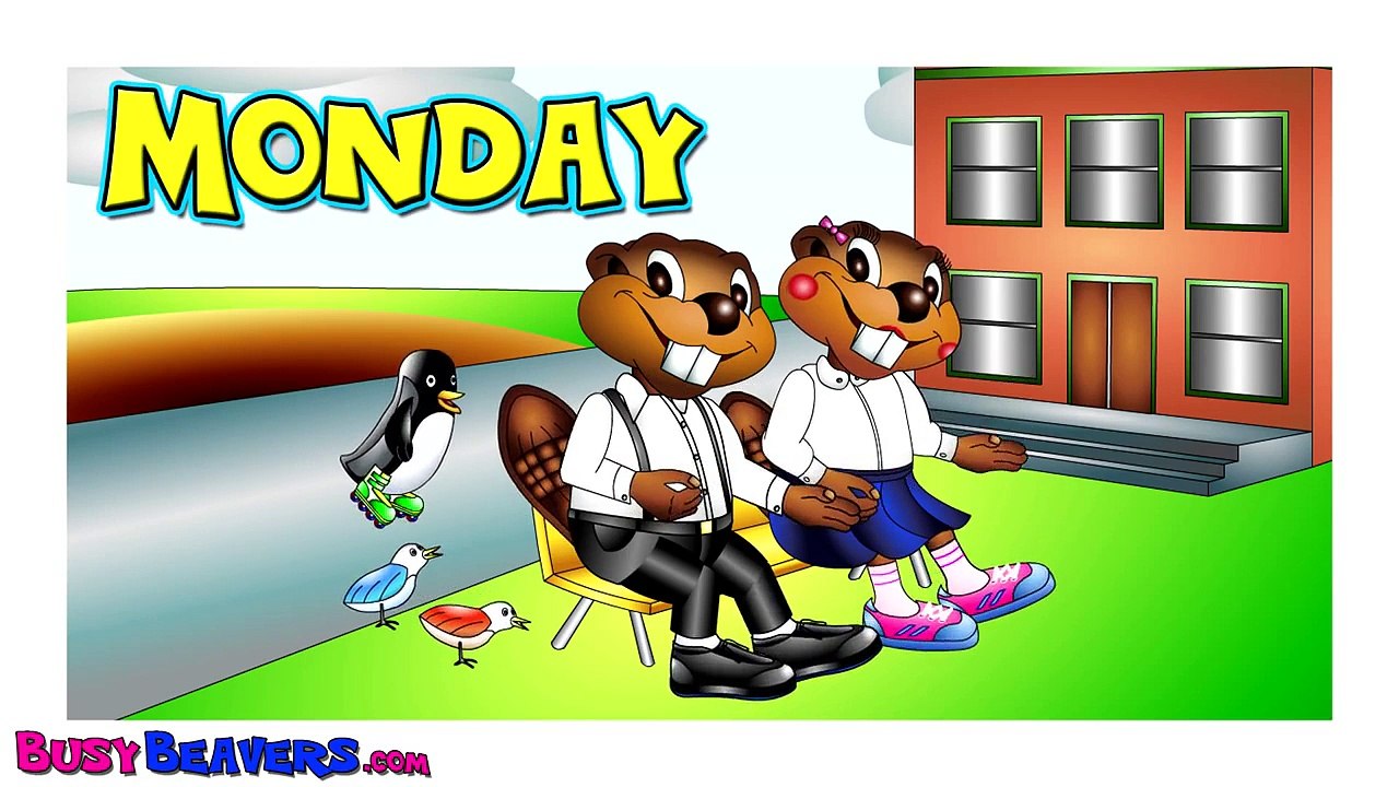 Back To School Song - Today Its Monday, Learn Days of the Week, Kindergarten, Kids Nurser