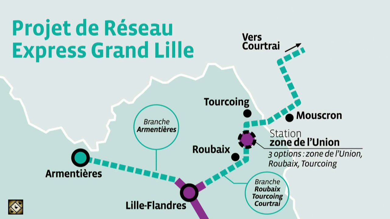 Le Réseau Express Grand Lille (22-07-2015)