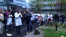 Les médecins manifestent contre la loi Touraine