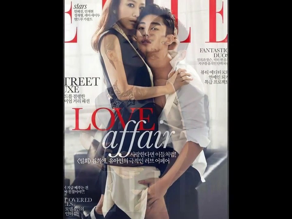 Kim Hee Ae and Yoo Ah In Set On Fire in ELLE Shoots