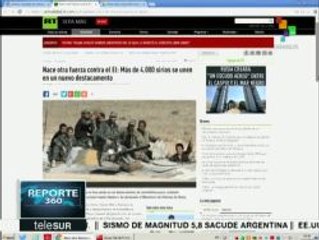 Miles de sirios crean nueva fuerza de lucha contra el Estado Islámico