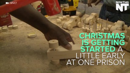 Prison Inmates Celebrate Christmas Early By Making Toys For Thousands Of Children