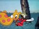Pato donald Picnic en la playa. Dibujos animados de Disney espanol latino.