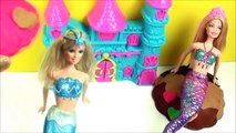 Barbie em Barbie Sereia com Massinha de modelar Play Doh ♥ Completo em Português Disney Su