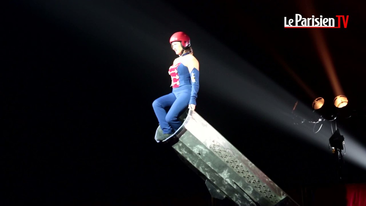 La femme-canon du cirque Bouglione