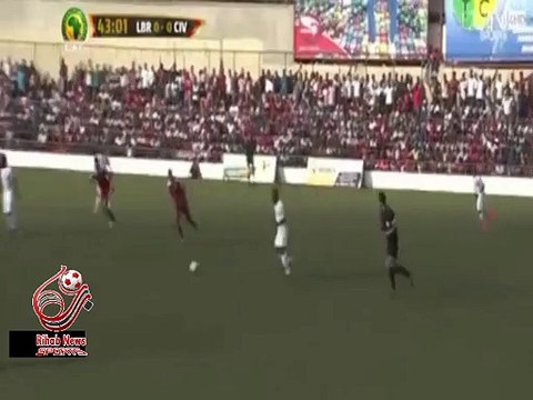 اهداف مباراة ( ليبيريا 0-1 ساحل العاج ) تصفيات كأس العالم 2018 : أفريقيا