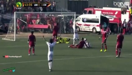 Liberia vs Ivory cost 0-1 All Goals & Highlights World Cup Qualification 2015