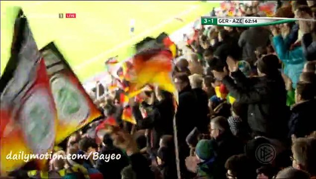Goal Timo Werner - Germany 3-1 Azerbaijan - 13-11-2015 - Euro U21 - Qualification