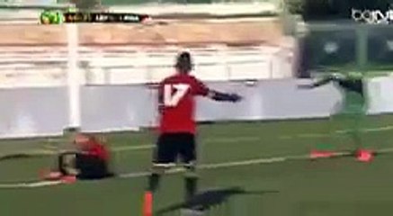 Libya - Rwanda 1-0. Faical Al Badri Penalty Goal. CAF Qualification 13⁄11⁄2015