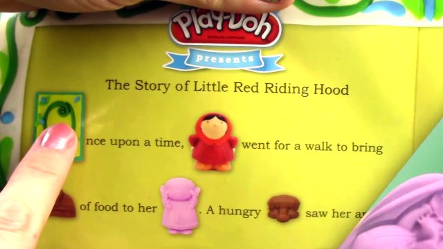 PLAY DOH Little Red Riding Hood ★ Box Open ★ Storytime Kids Video