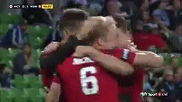 Melbourne City v Western Sydney Wanderers 0-3. Mitch Nichols Goal. A-League 13⁄11⁄15