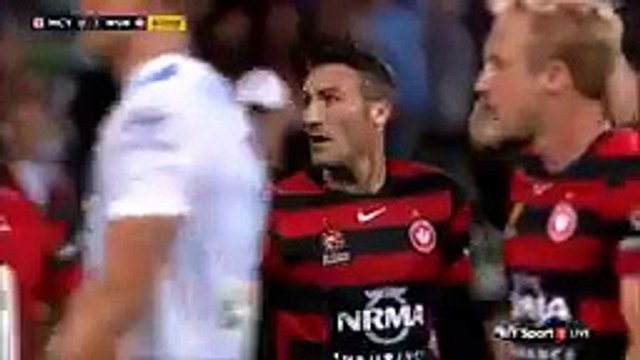 Melbourne City v WS Wanderers 0-3. Federico Piovaccari Goal. A-League 13⁄11⁄15