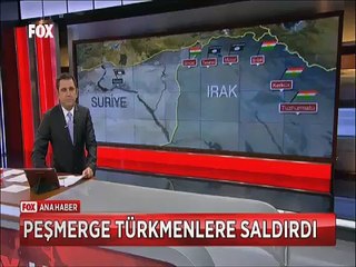 Peşmerge Irak'ta Türkmenlere saldırdı ev ve işyerlerini yaktı