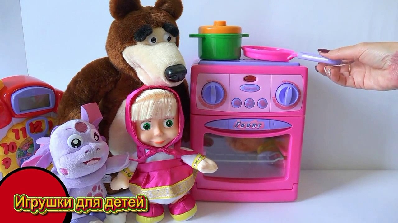 Мультик Маша и медведь Лунтик в гостях смотреть Машу и