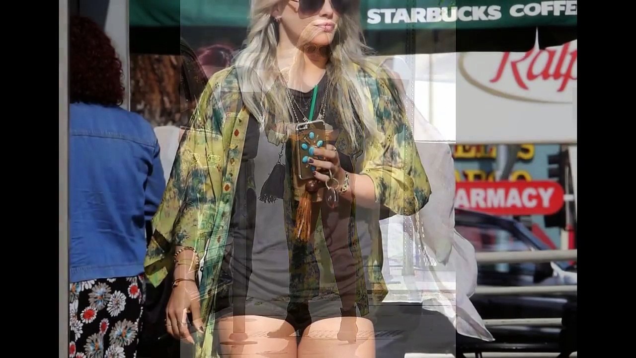 SEXY! Hilary Duff Leggy, Out and About in Studio City