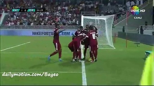 All Goals - Qatar 1-2 Turkey - 13-11-2015 - Friendly Match