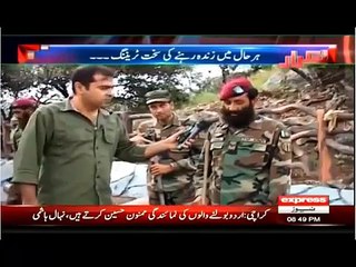 Pakistan's SSG Commandos eating Snake and drink Chicken's blood