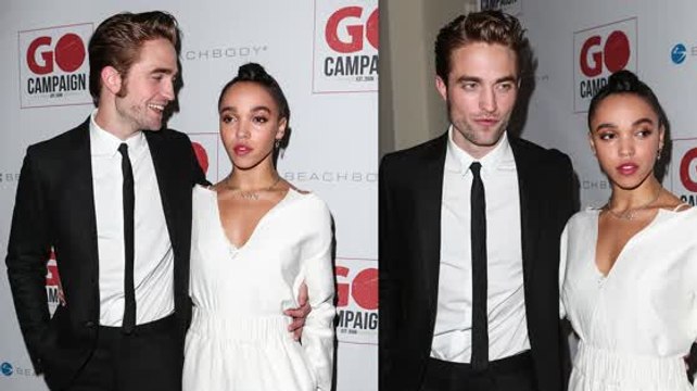 Robert Pattinson et FKA Twigs à un gala de charité