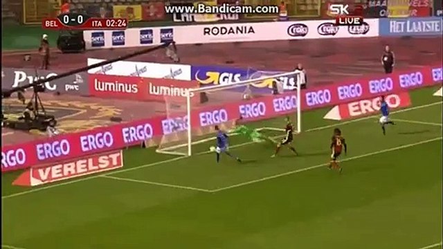 Antonio Candreva Amazing GOAL - Belgium 0-1 Italy - Friendly Match 13-11-2015