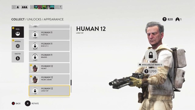 Star Wars Battlefront - All Appearance Customization