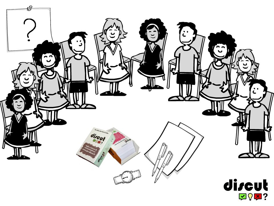 Organiser un atelier de réflexion ou un atelier philo avec Discut