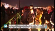 Russia bans flights by EgyptAir from Nov. 14: airport official