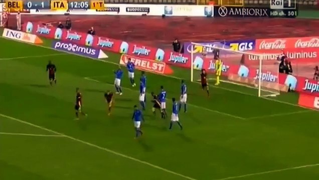 Jan Vertonghen Goal - Belgium vs Italy 1-1 Friendly Match 2015