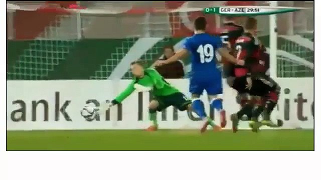 Germany U21 3-1 Azerbaijan U21 ~ [U21 Euro Qualification] - 13.11.2015 - All Goals & Highlights