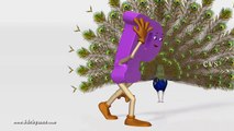 A for Apple Nursery rhymes 2 - 3D Animation Alphabet ABC Songs for children (ABC Song)