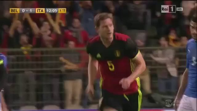 Jan Vertonghen Great Goal | Belgium 1-1 Italy ( Friendly Match ) 13.11.2015 HD