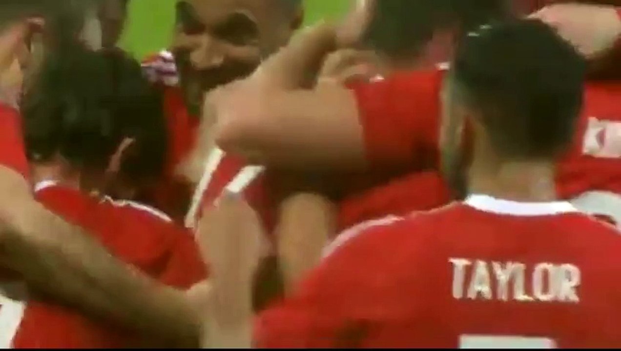 Joe Ledley Goal - Wales vs Netherlands 1-1 Friendly Match 2015