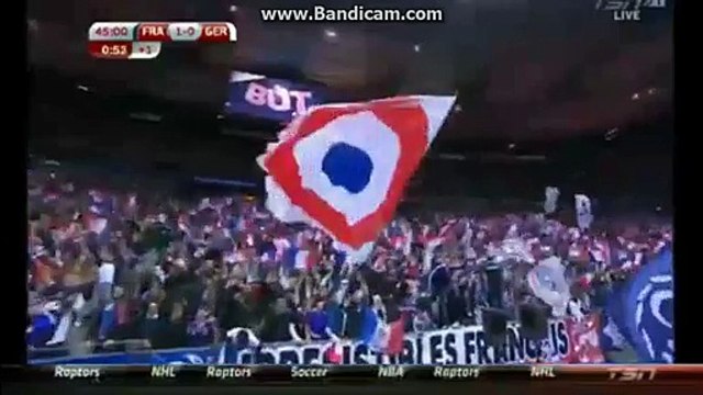 Oliver Giroud Amazing GOAL - France 1-0 Germany - Friendly Match 13.11.2015