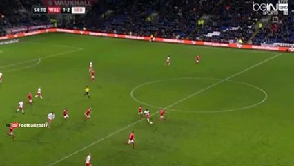 Arjen Robben Great Goal Wales vs Netherlands 1 2 (Friendly Match) 2015