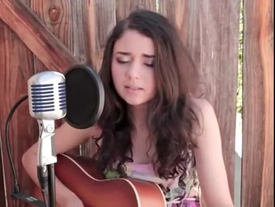 This is Juliana Chahayed from  USA with a cover of 'Can't Help Falling in Love' by Elvis Presley.