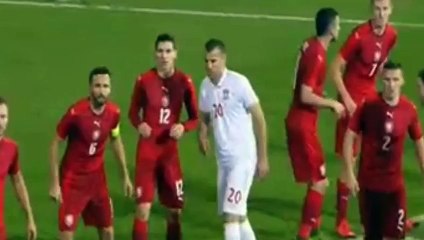 Petar Skuletić Goal - Czech Republic 2 - 1 Serbia Friendly Match 2015