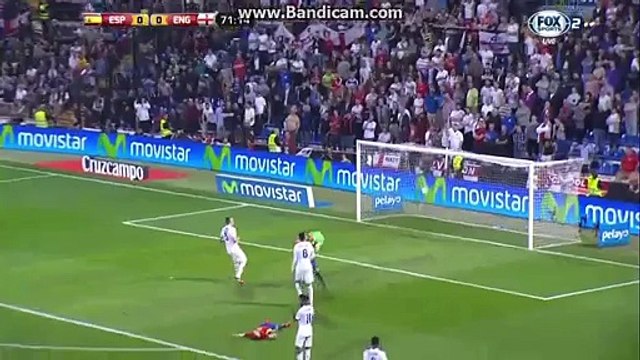 Mario Gaspar Amazing GOAL - Spain 1 - 0 England - Friendly Match 13-11.2015