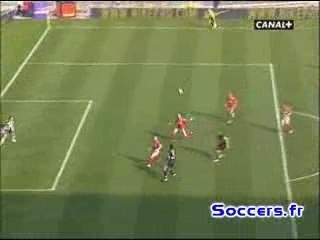 PSG - Lyon 1er But de Cissé 1-0