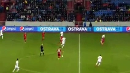 Ondrej Zahustel Goal - Czech Republic 4 - 1 Serbia - Friendly Match 2015